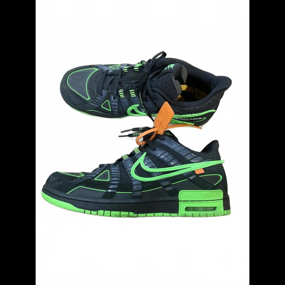 Off White x Nike Air Rubber Dunk ‘Green Strike’